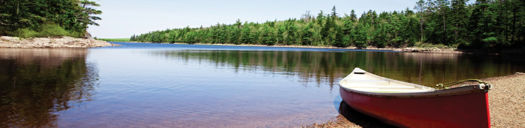 Montrose lake canoe